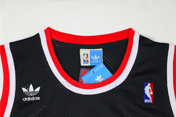 Camiseta Portland Trail Blazers Jerome Kersey #25 Retro Negro